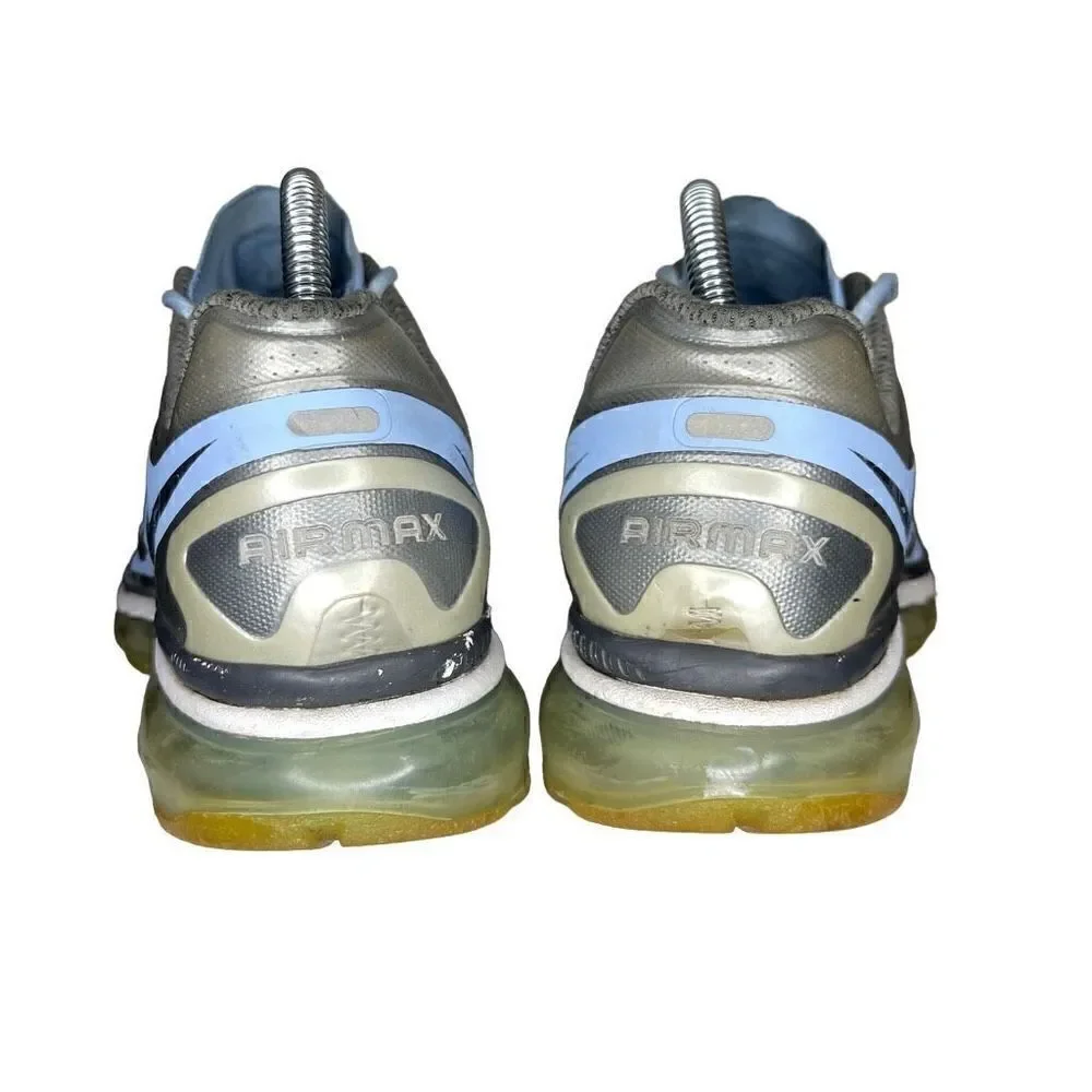Nike Womens Air Max Plus 2012 487679-002 Gray Running Shoes Sneakers Size 9